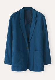 Long jacket, Blue black, webstill