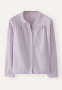 Round-collar shirt, Lavender, webstill
