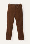 Slim tapered trousers, Dark toffee, webstill