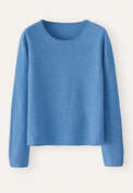 Crew-neck sweater, Soft marine, webstill