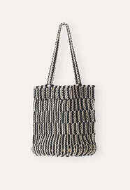 Knitted bag, Noir, webstill