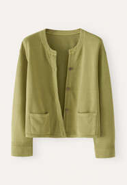 Jersey jacket, Sage wheat, webstill