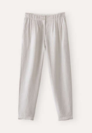 Tapered trousers, Ice grey, webstill