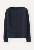 Boxy sweater, Blue black, webstill