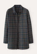 Checked overshirt, Ink tan, webstill