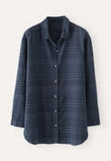 Relaxed overshirt, Dark blue, webstill