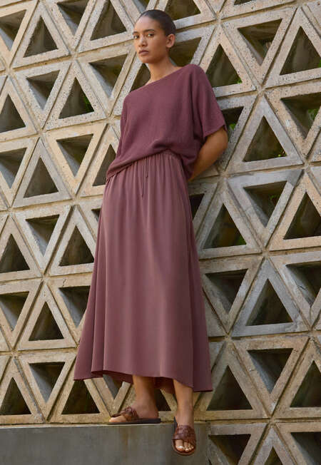 Dolman-sleeve sweater, Maroon, completeTheLook