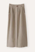 Button-front skirt, Soft birch, webstill