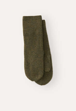 Mittens, Pine green, webstill