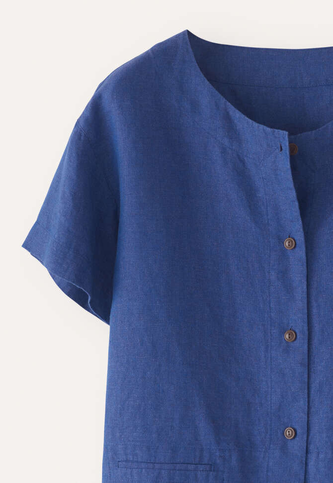 Short-sleeve blouse, Sapphire, completeTheLook