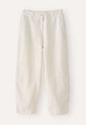 Barrel-leg trousers, Ecru, webstill