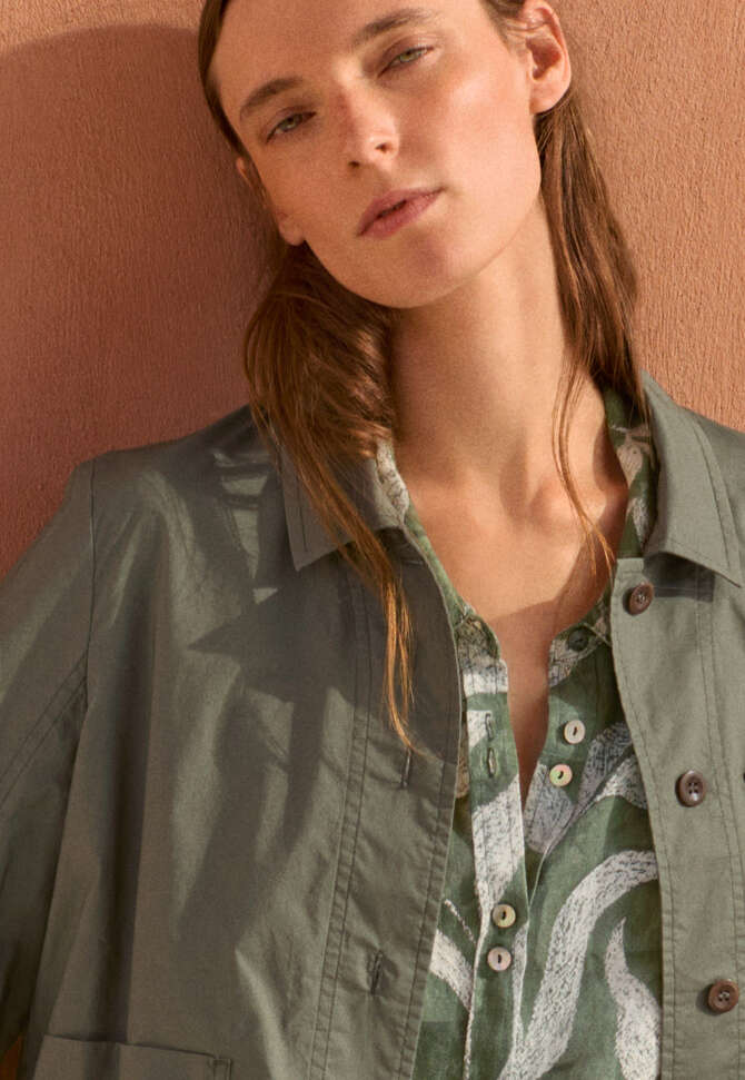 Lightweight jacket, Dark green, completeTheLook