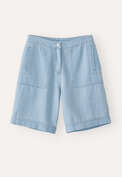 Indigo-dyed shorts, Pale denim, webstill