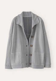 Jersey jacket, Steel grey, webstill