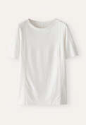 Garment-dyed T-shirt, White, webstill