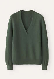 V-neck sweater, Dark forest, webstill