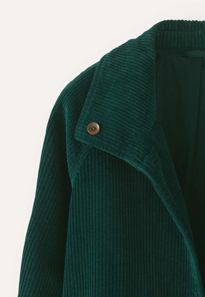 Cord jacket, Deep pine, completeTheLook