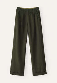 Wide-leg trousers, Dark forest, webstill