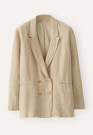 Double-breasted jacket, Soft ochre, webstill