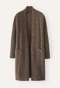 Edge-to-edge cardigan, Soft brown, webstill
