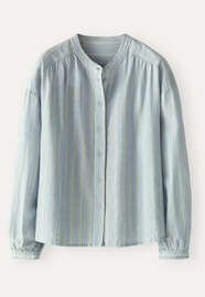 Striped shirt, Soft blue, webstill