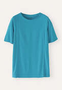 Garment-dyed T-shirt, Soft peacock, webstill