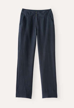 Straight-leg trousers, Midnight, webstill