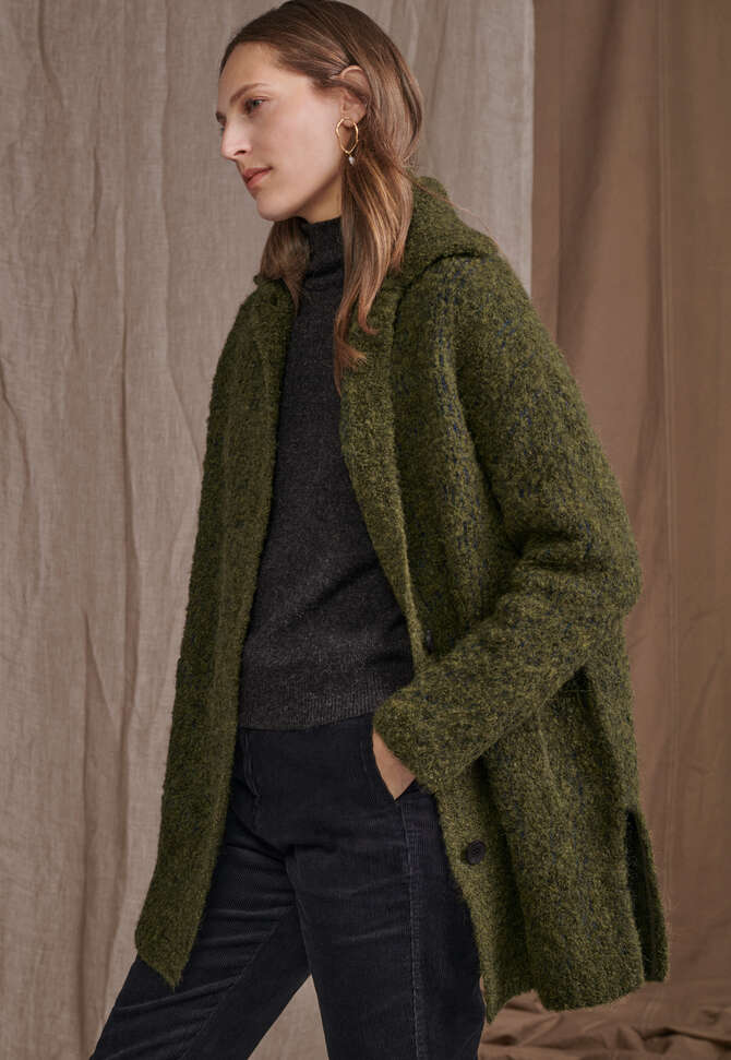 Funnel-neck sweater, Charcoal, completeTheLook