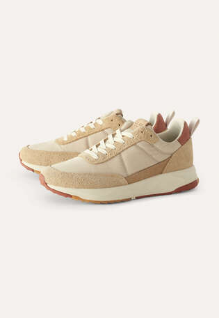 Lace-up trainers, Sand rust, webstill