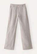 Relaxed straight-leg trousers, Mink, webstill