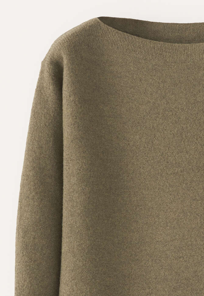 Boxy sweater, Pale khaki, completeTheLook