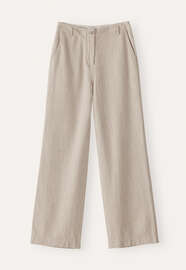 Straight-leg trousers, Fawn, webstill