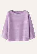 Boat-neck sweater, Lilac, webstill