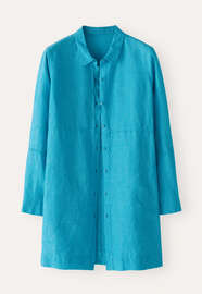 Longline shirt, Turquoise, webstill