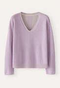 V-neck sweater, Pink lilac, webstill