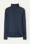 Ribbed sweater, Dark petrol, webstill