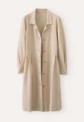 Longline jacket, Soft ochre, webstill