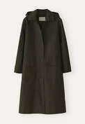 Hooded trench coat, Fir, webstill