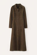 Cord panelled dress, Peat, webstill