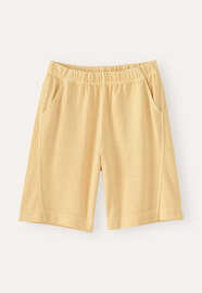 Jersey shorts, Pale yellow, webstill