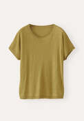 Short-sleeve knit, Dark lime, webstill
