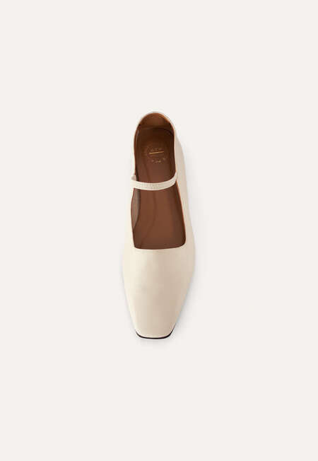 Mary Jane pumps, Linen, completeTheLook