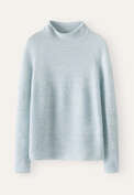 High-neck sweater, Aqua mint, webstill