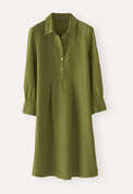 Bib-detail dress, Olive, webstill