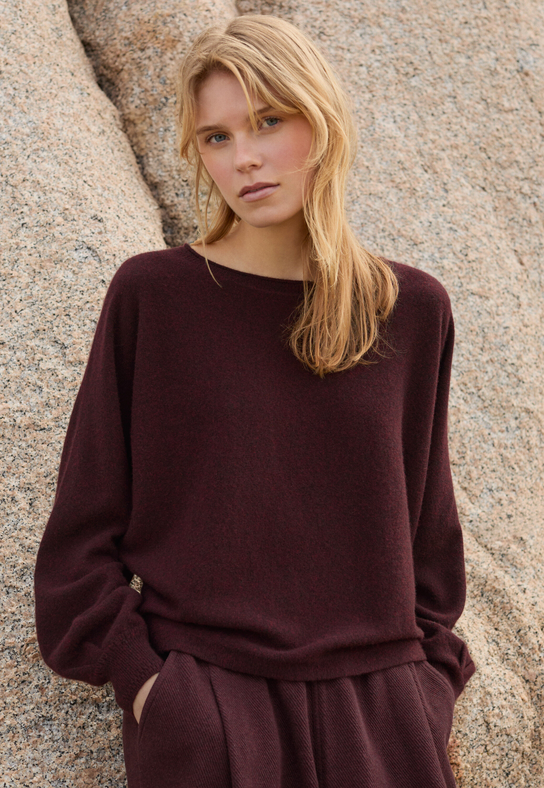 Round-neck sweater