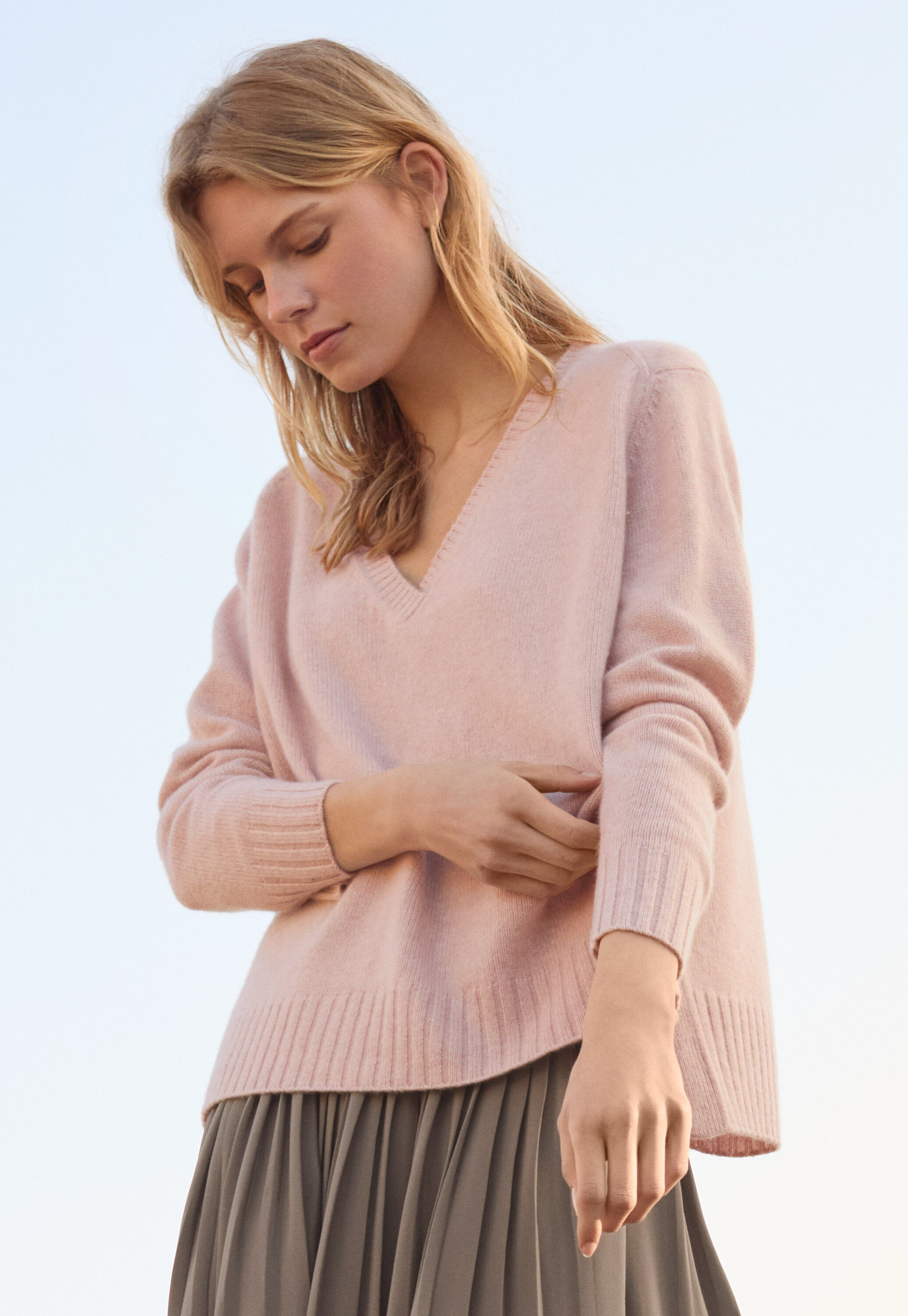 Round-neck sweater