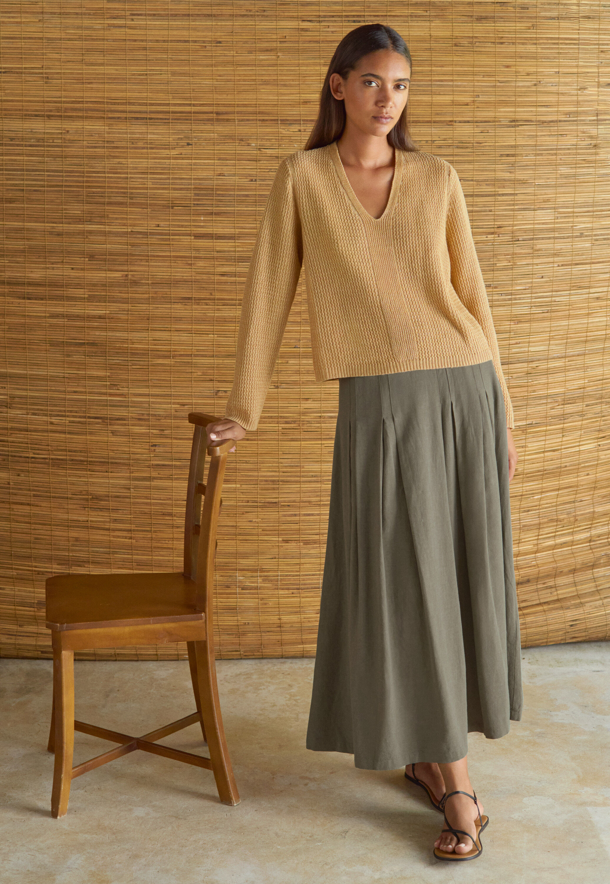 Knitted dress