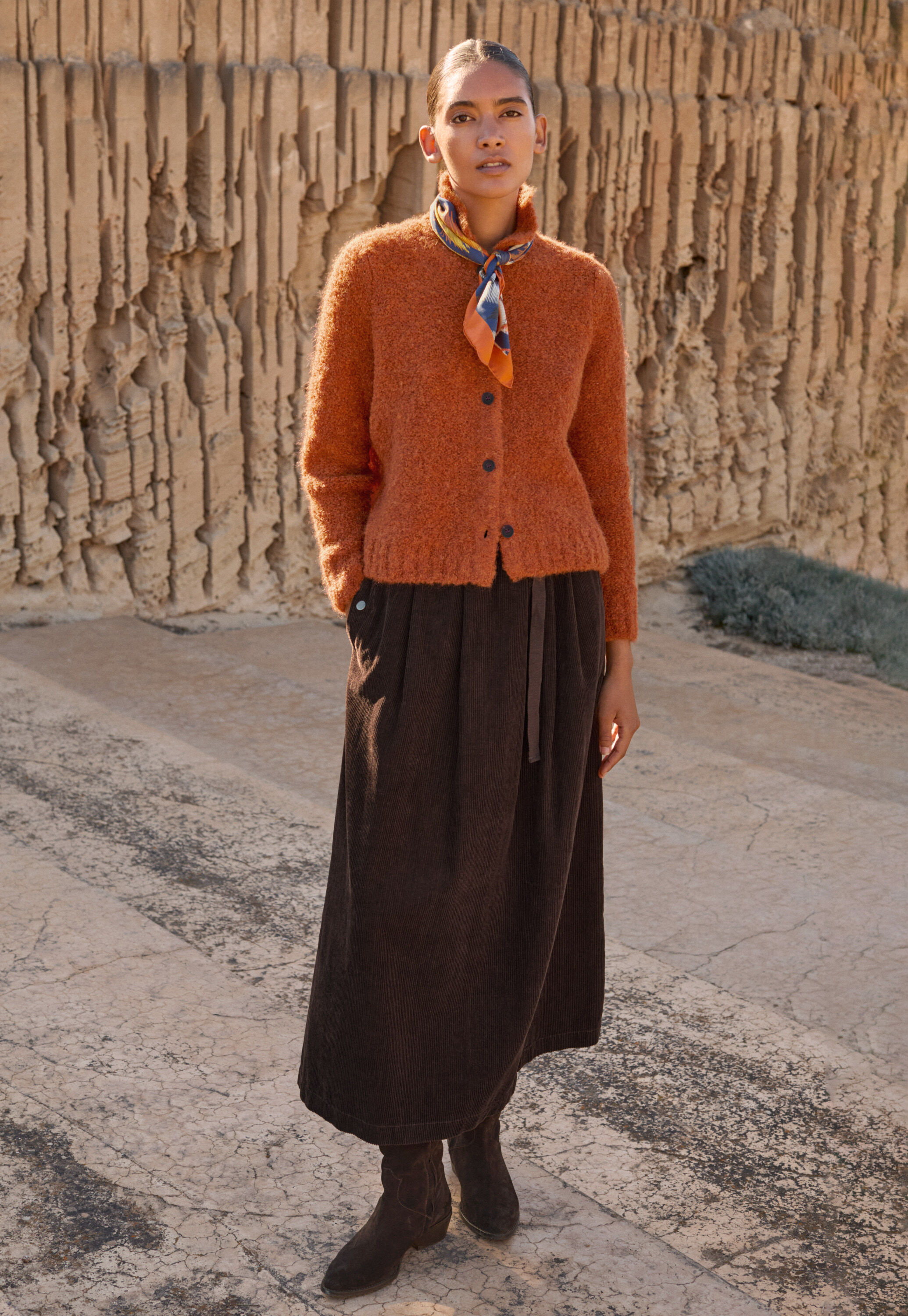 Knitted dress