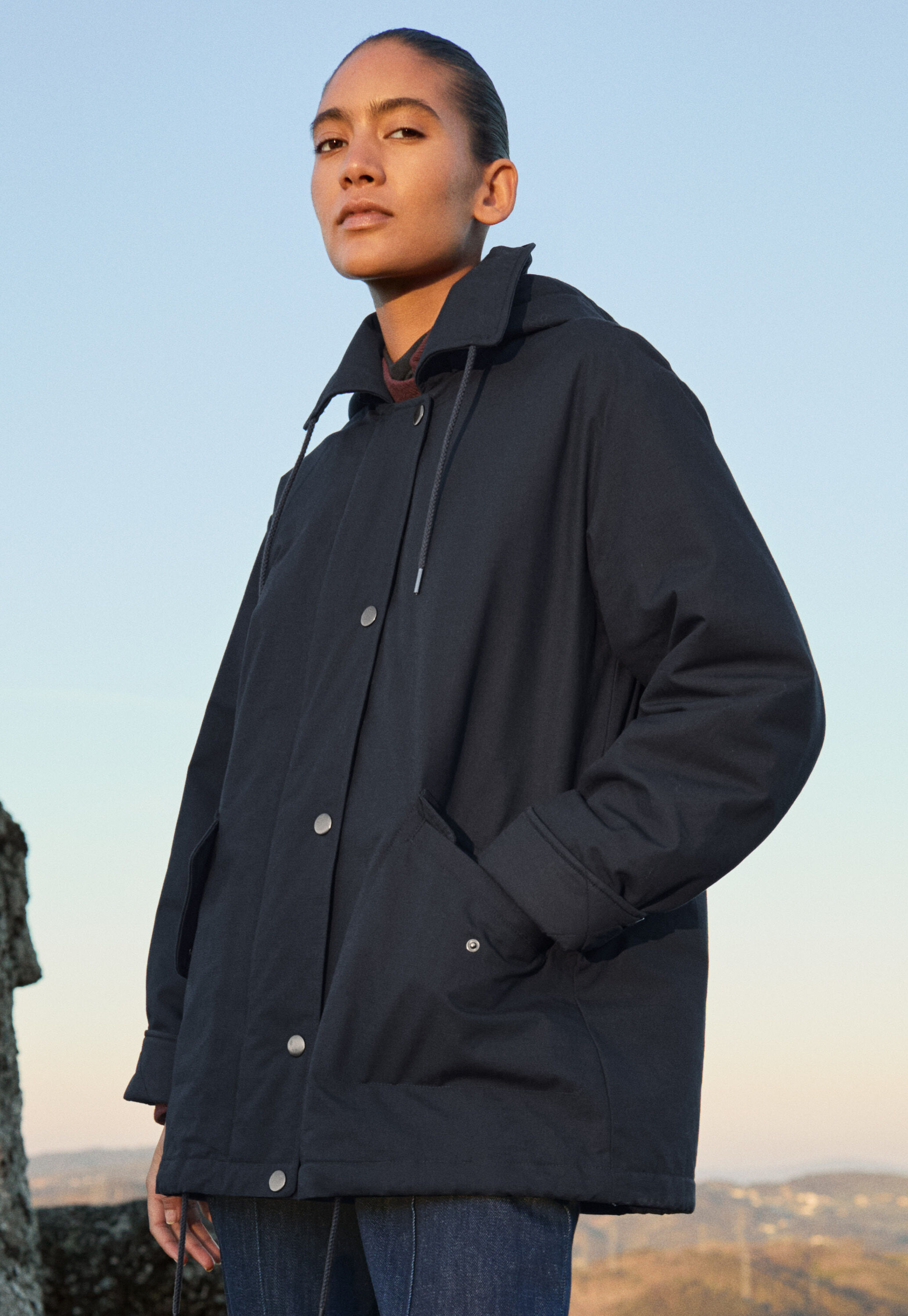 Edge-to-edge cardigan