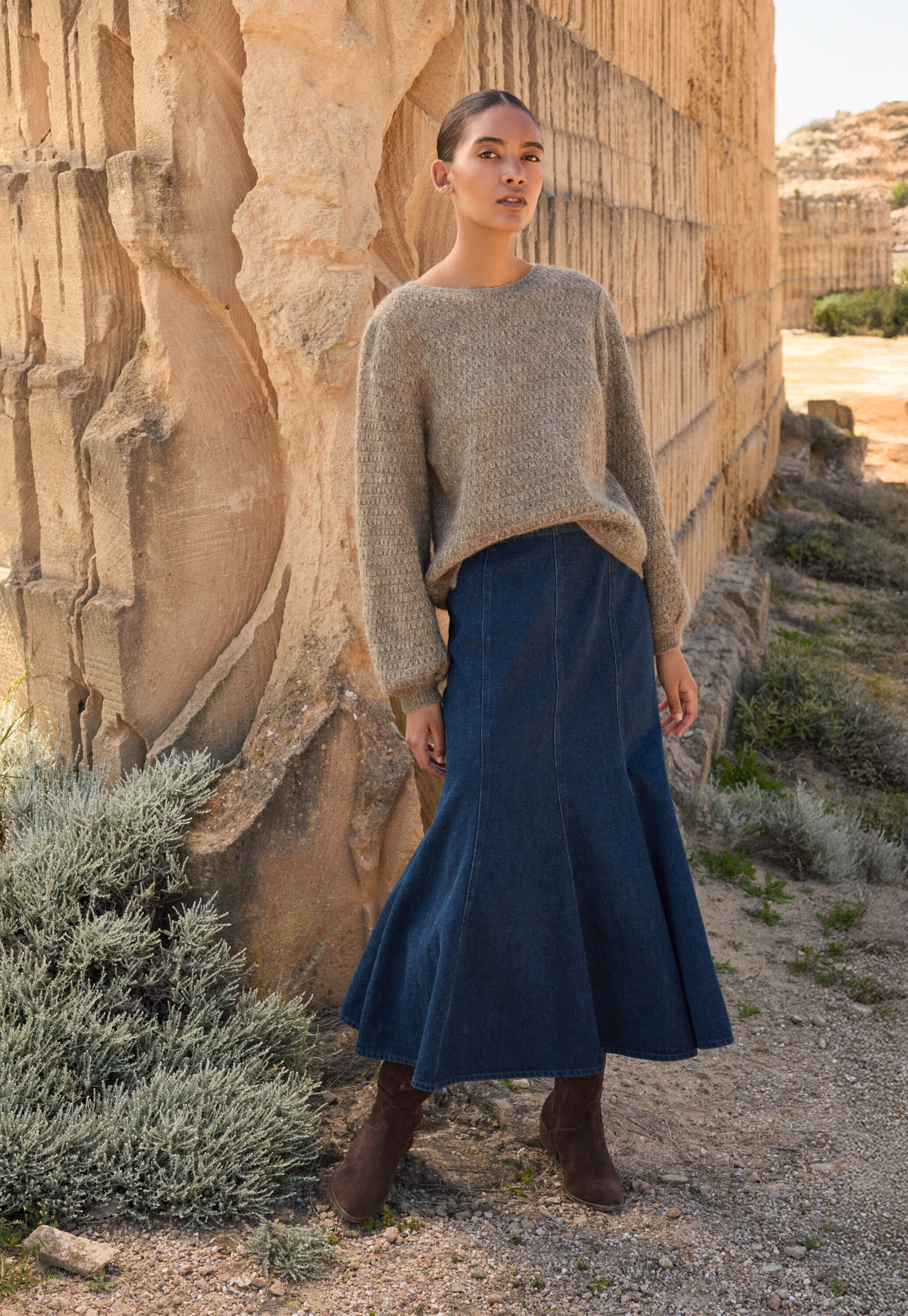 Knitted dress